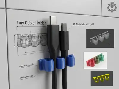 Tiny Cable Holder
