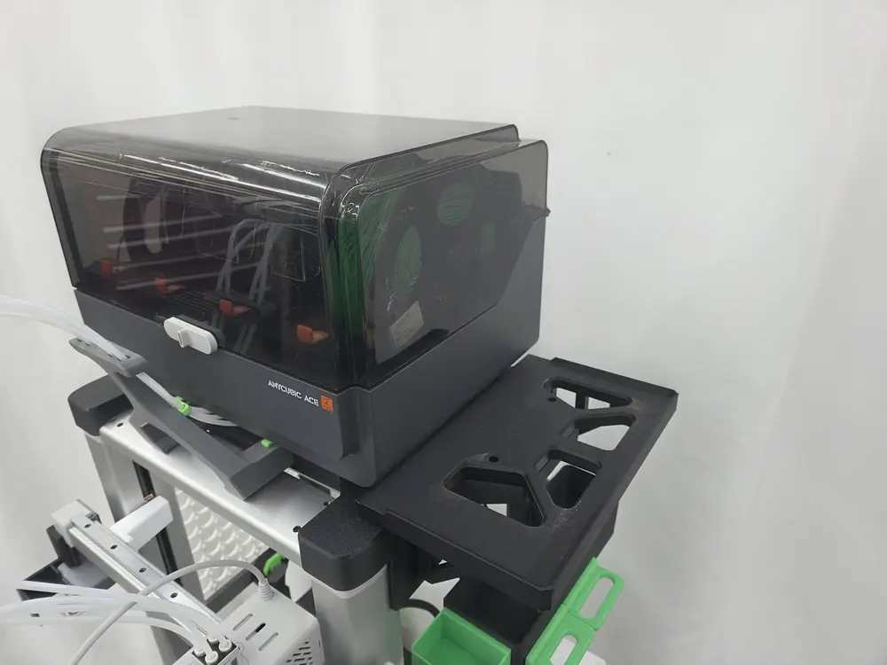 Dual dryer shelf for the D3P Kobra X overhead mount