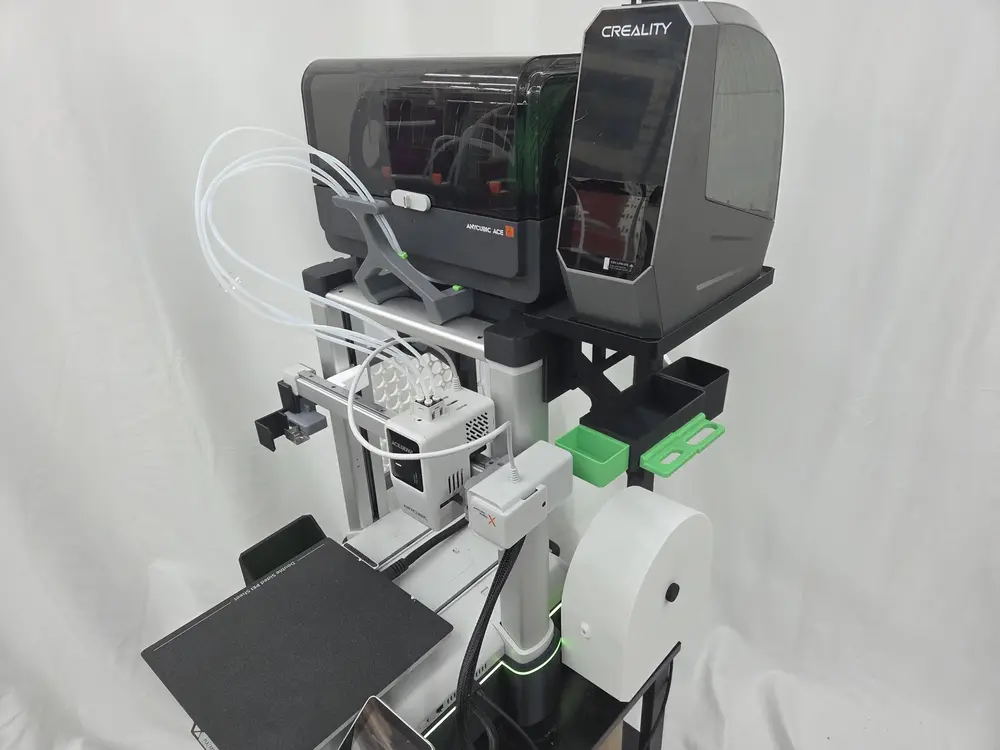Single dryer shelf for the D3P Kobra X overhead mount