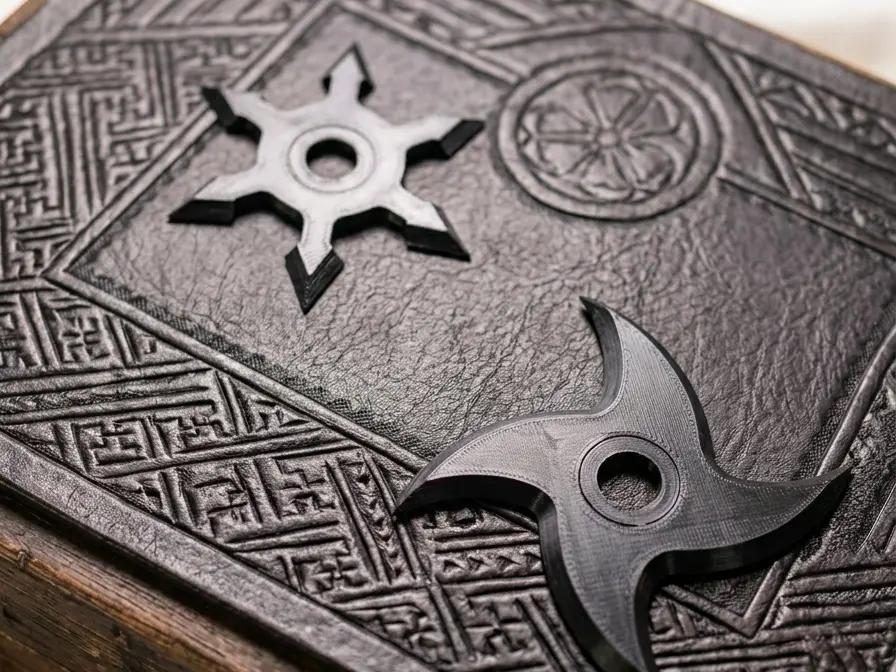Shuriken Ninja & Fidget Spinner 2-in-1