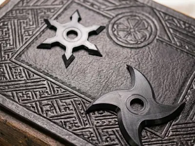 Shuriken Ninja & Fidget Spinner 2-in-1