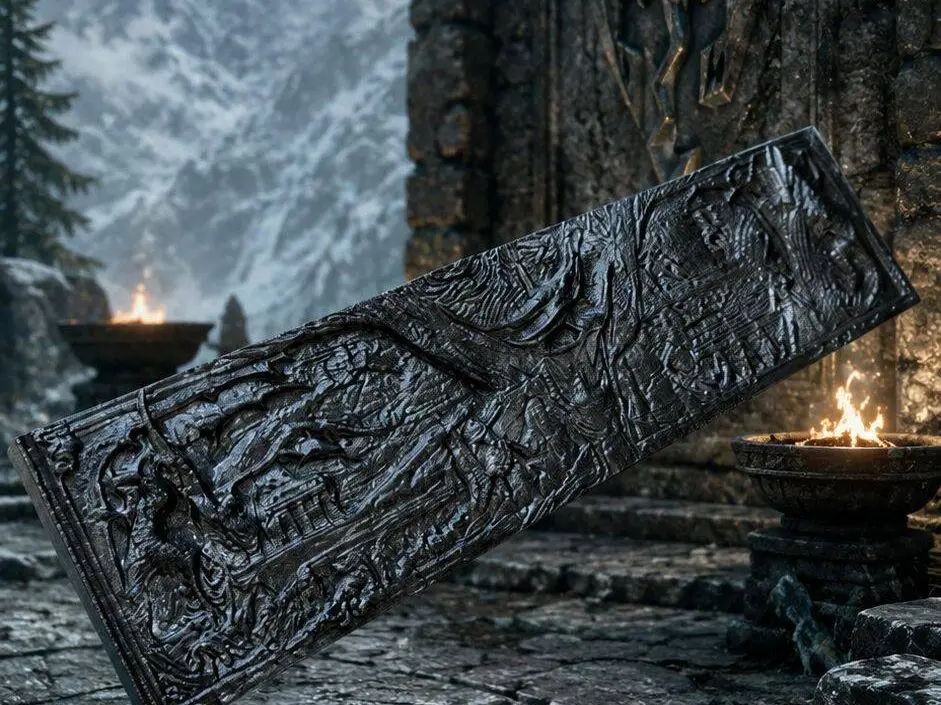Muro di Alduin – Skyrim Dragon Wall