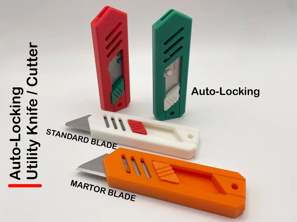 Auto-Locking Utility Knife