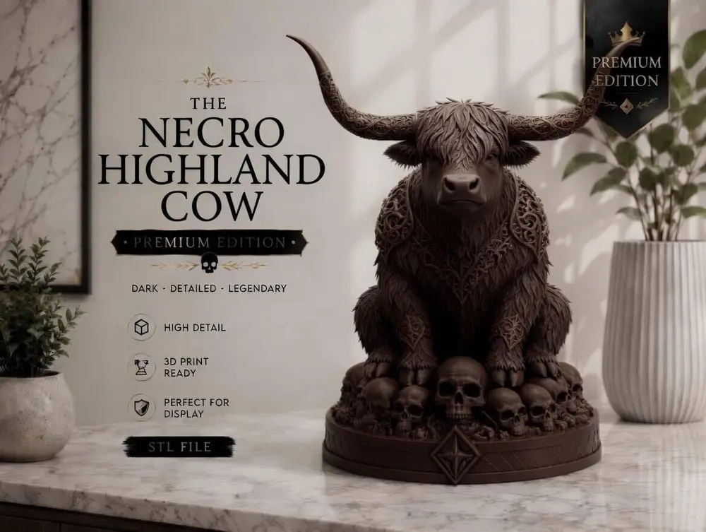 Necro Highland Cow