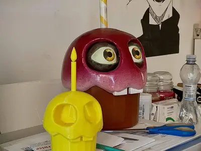 FNaF Cupcake V2 - Multi-Part Print-Ready Prop