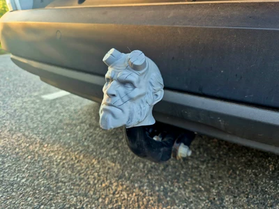 Hellboy Hitch ball cover