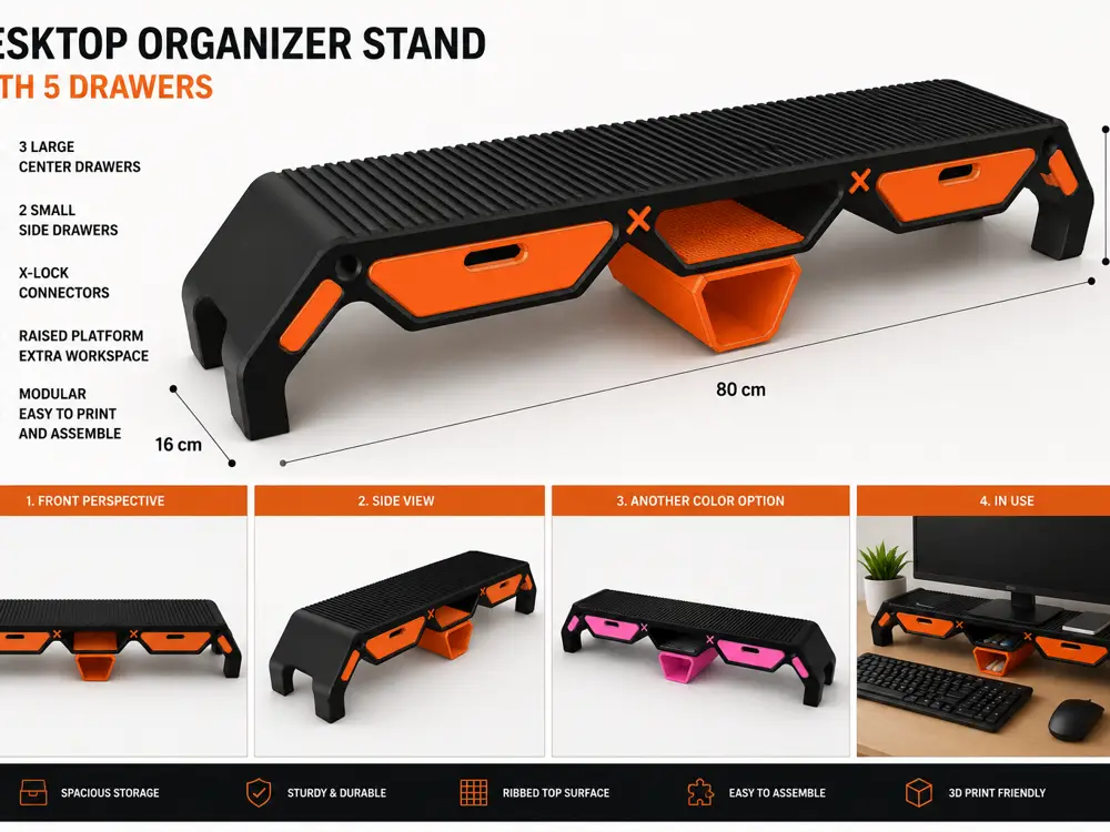 Clean Desktop Stand
