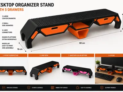 Clean Desktop Stand