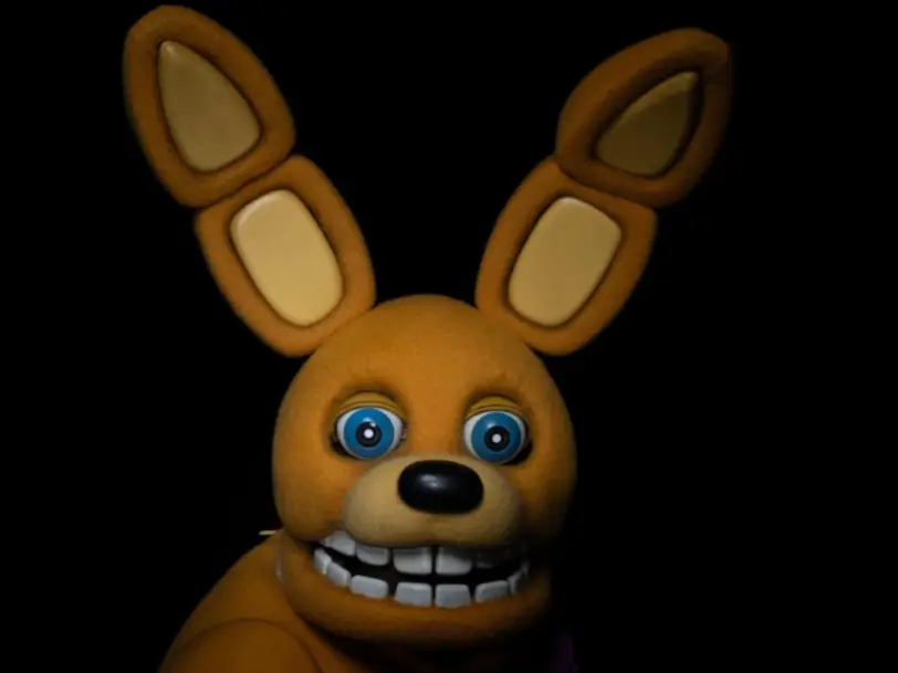 fnaf Spring Bonnie V2 / Yellow Rabbit Full Cosplay -  FNaF 3D Print Ready & Pre-Split