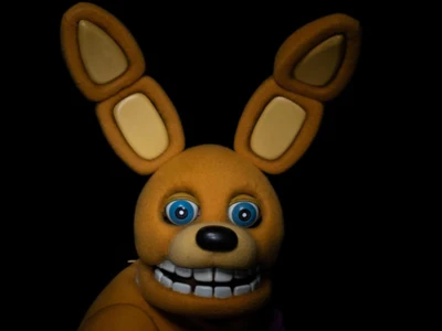 fnaf Spring Bonnie V2 / Yellow Rabbit Full Cosplay -  FNaF 3D Print Ready & Pre-Split