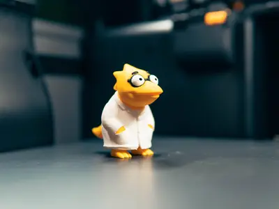 Alphys Mini – Undertale 3D Printed Figure