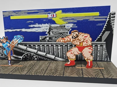 Zangief Street Fighter (Diorama, Keychain, Magnet)