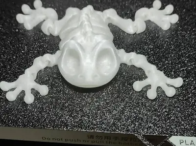 Skeletal Frog with Movable Joints
