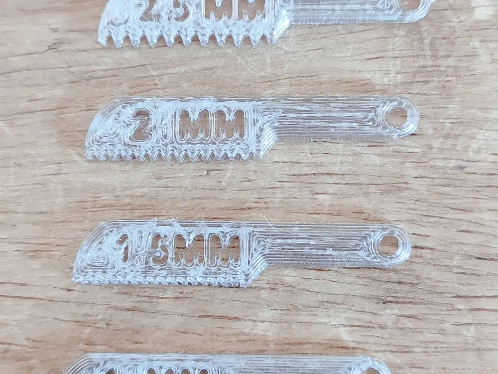 Fast Thread Pitch Gauge (1mm - 2.5mm) | Calibrador de Passo