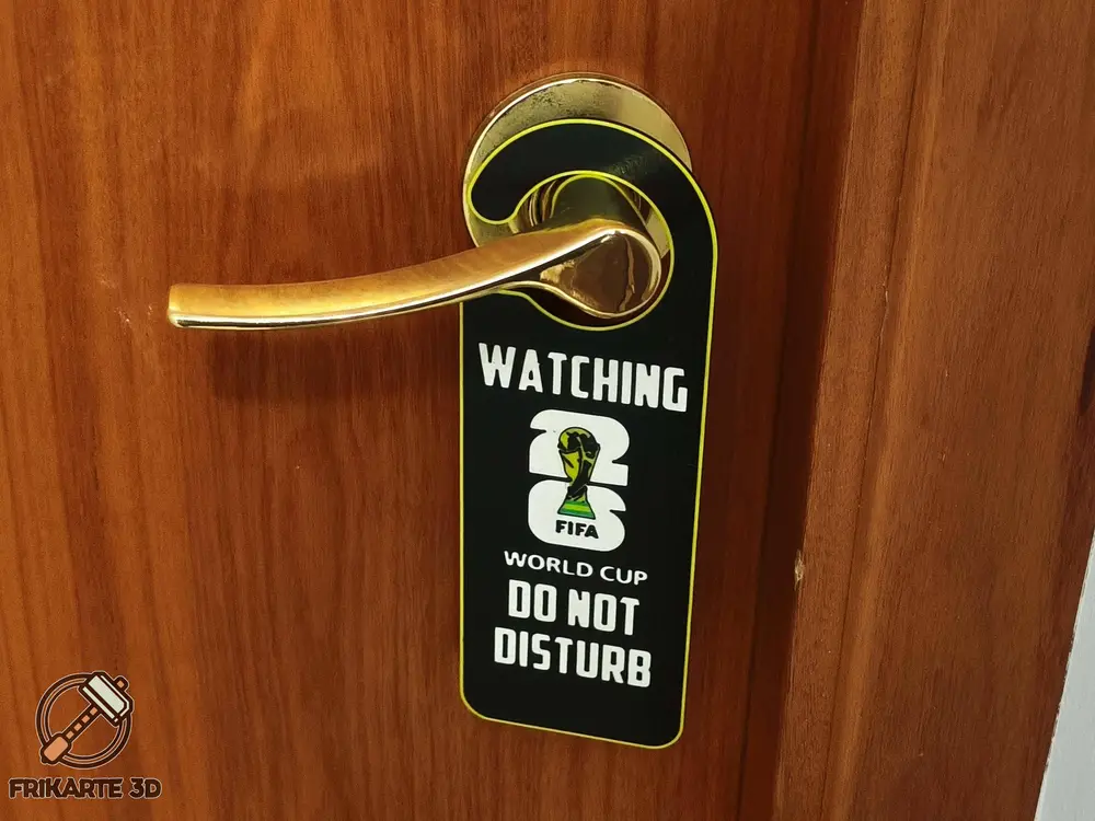 FIFA World Cup 2026 Door Hanger – Do Not Disturb!