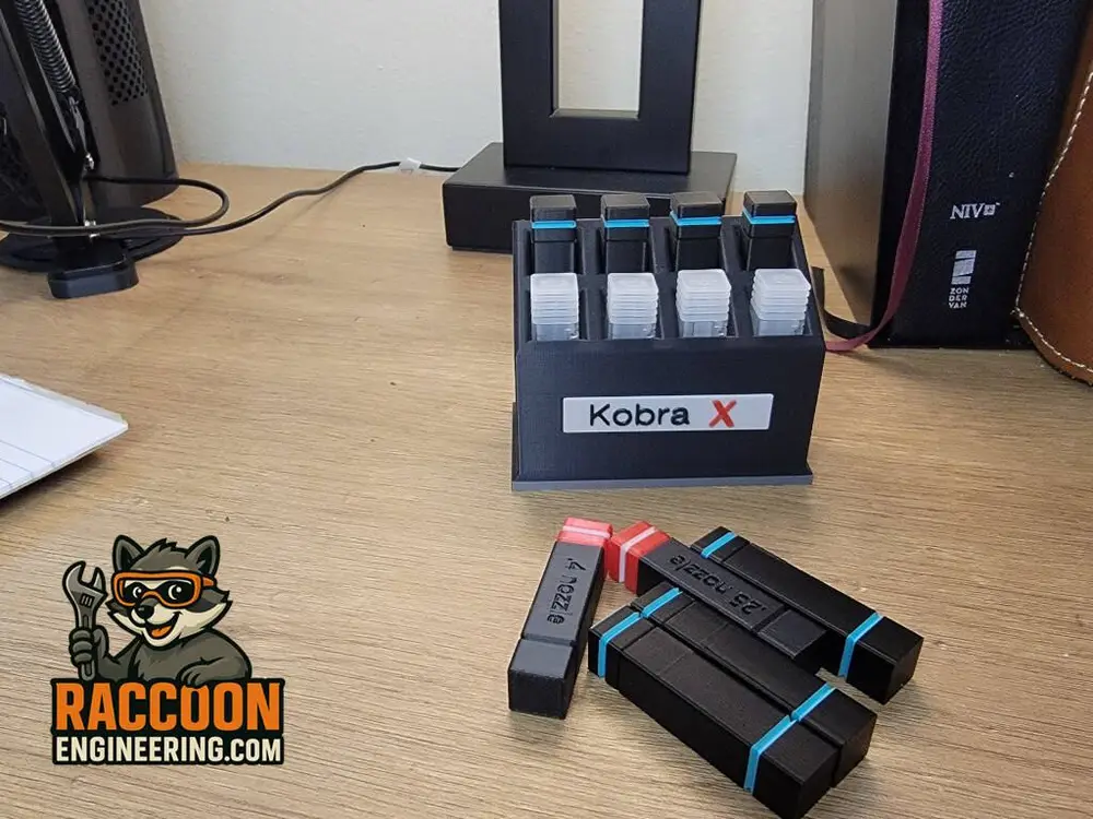 Kobra X Nozzle Storage Holder
