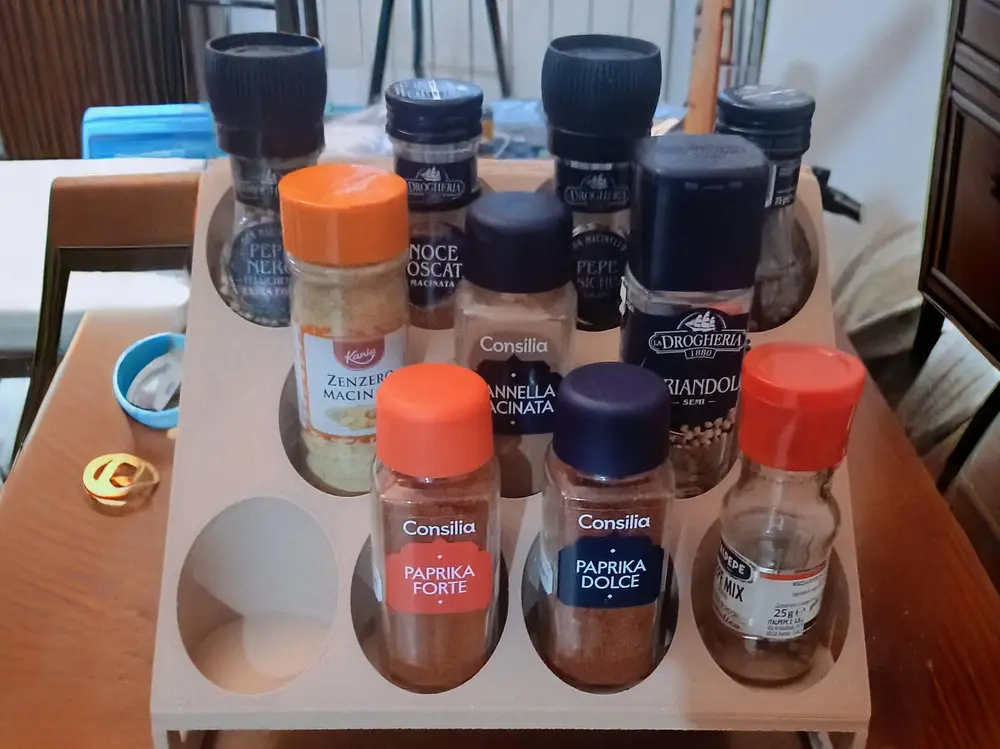 spices shelf