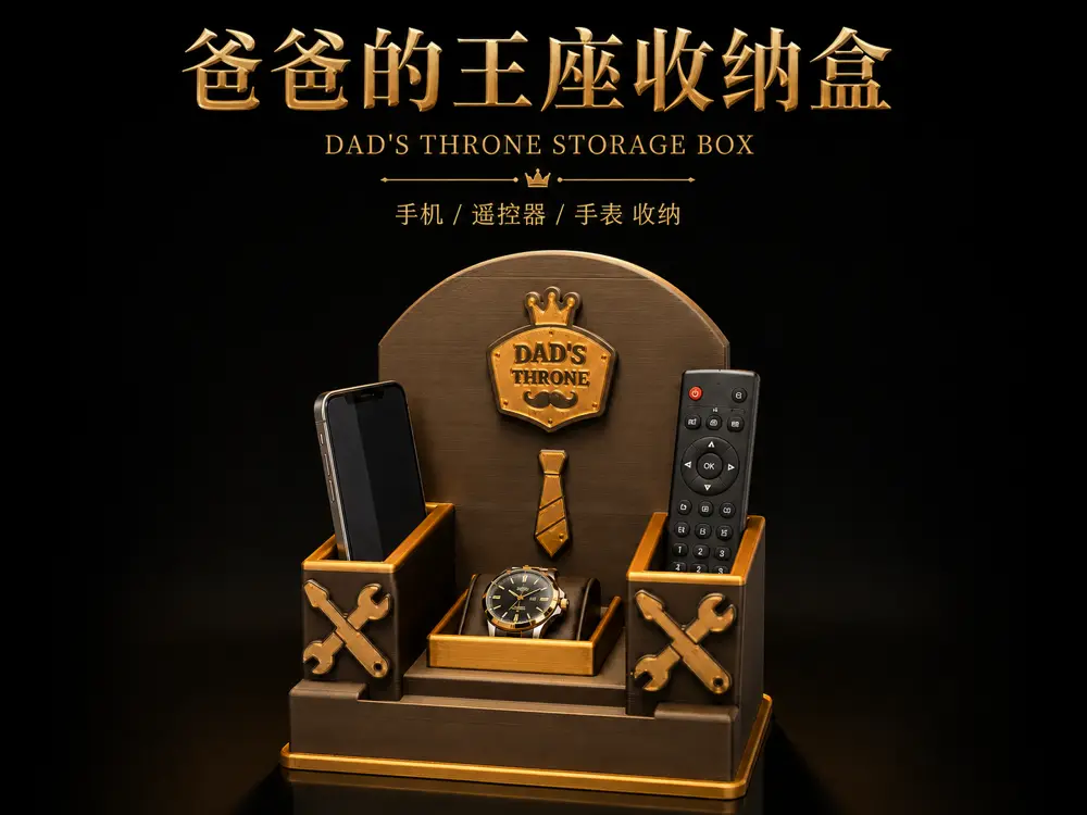 爸爸的王座收纳盒