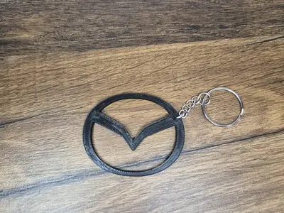 New Mazda Logo Keychain