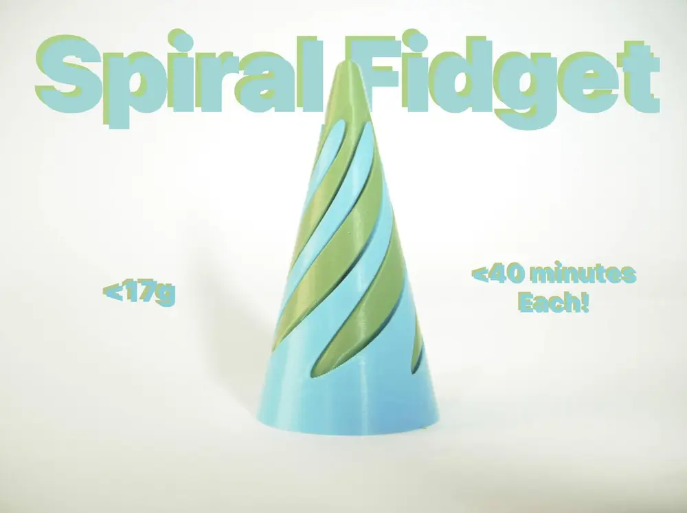 Spiral pass through Fidget