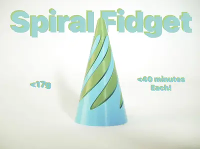 Spiral pass through Fidget