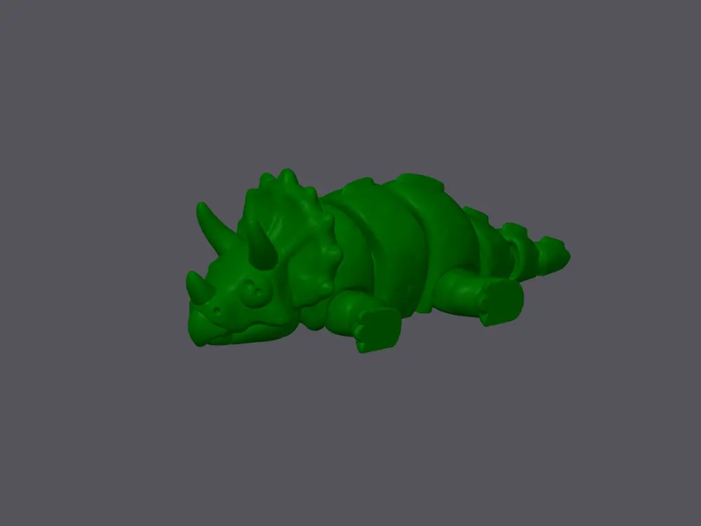 Flexi Baby Triceratops Dinosaur