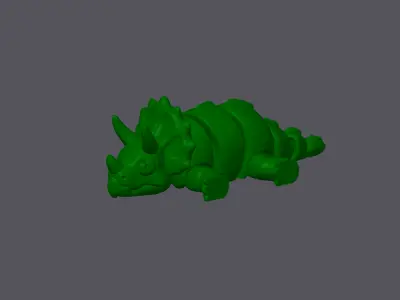 Flexi Baby Triceratops Dinosaur