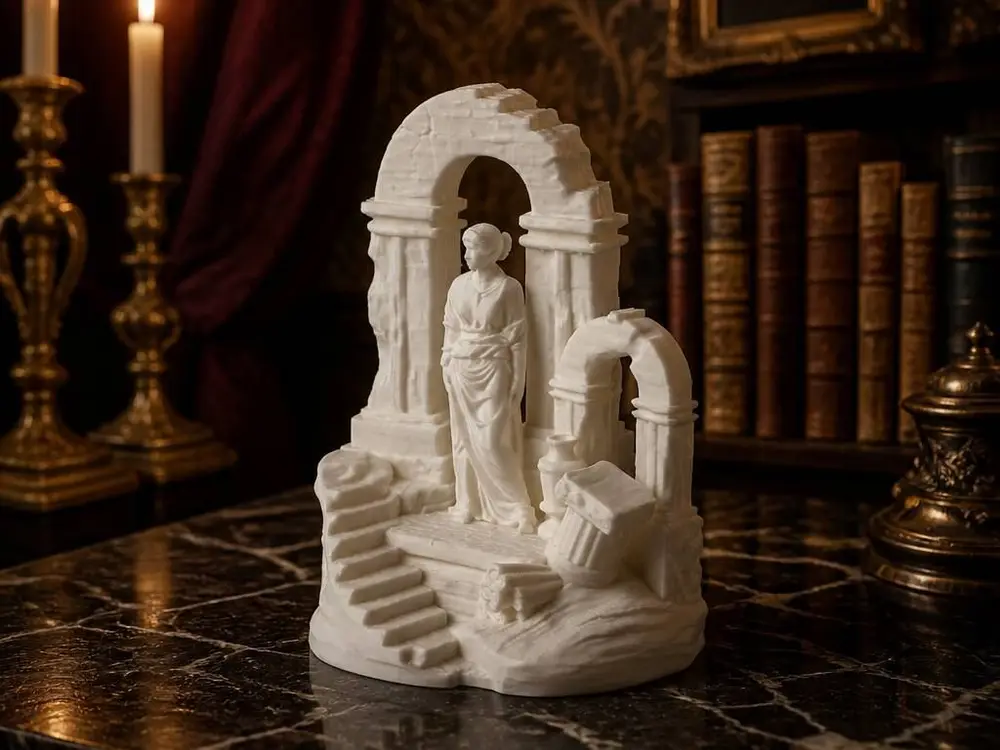 Aphrodite in Ruins - Elegant Classical Sculpture