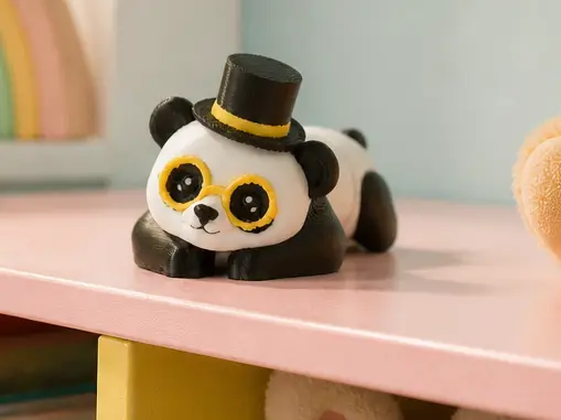 Gentleman Panda Flexi Toy