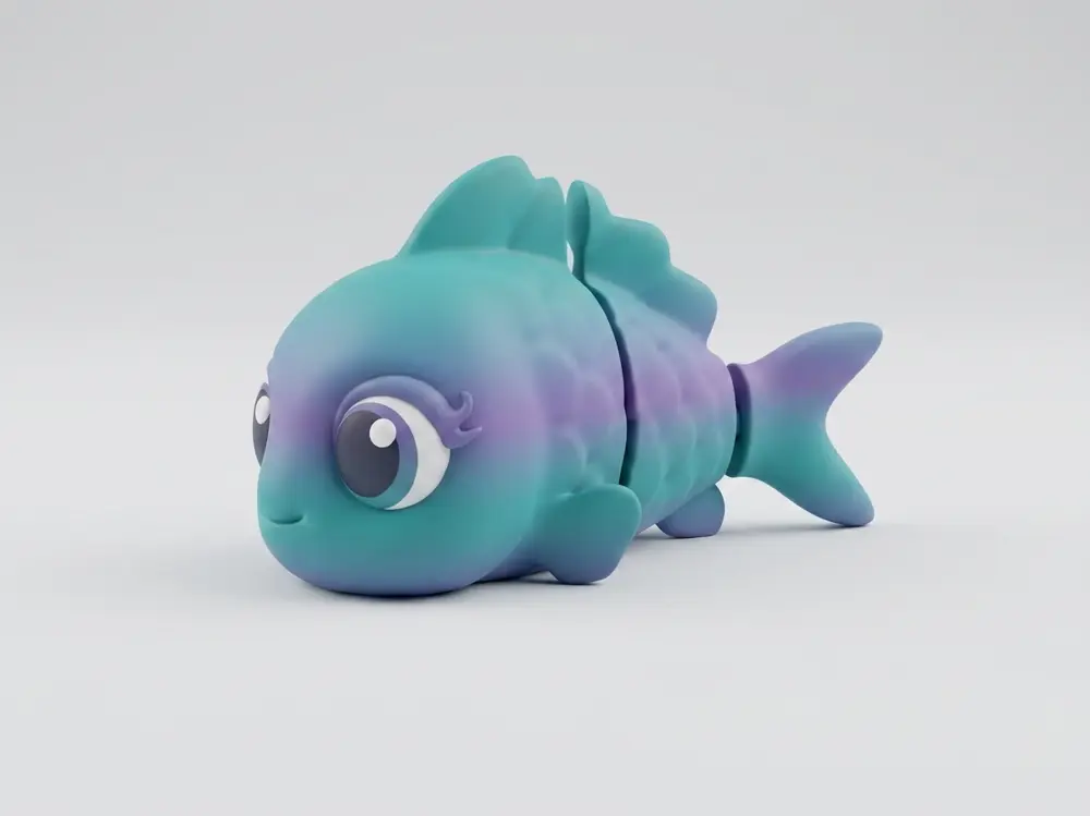 Cute Articulated Fish – Flexible & Fun!