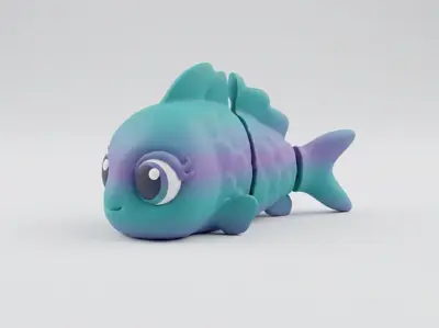 Cute Articulated Fish – Flexible & Fun!