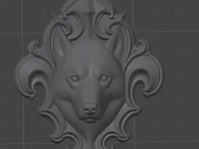 husky wall decor