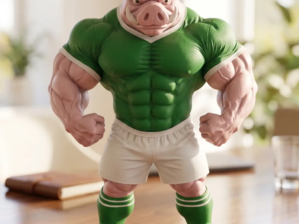 Porcão - Mascote do Palmeiras - Supports