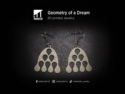 Geometry of a Dream Earring
