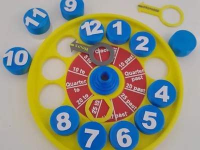 Educational Learning Clock Puzzle