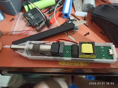 PXX超声波切割刀外壳改 Modification of Ultrasonic Cutting Knife Housing