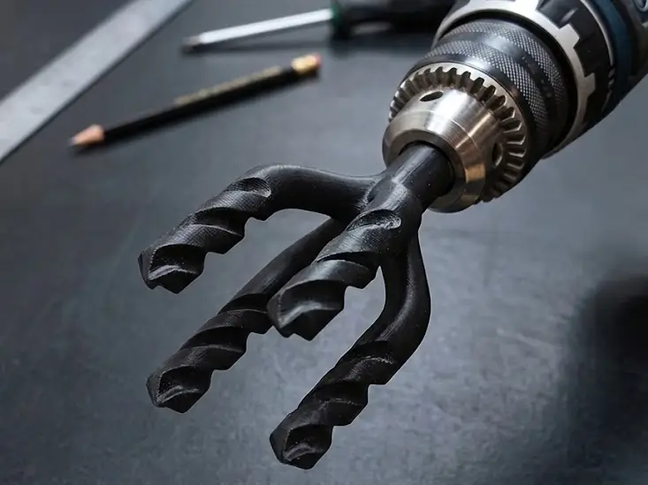 4-hole drill bit