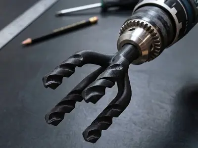 4-hole drill bit