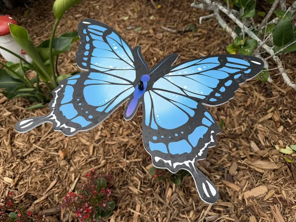 Garden Shade Butterfly Supports