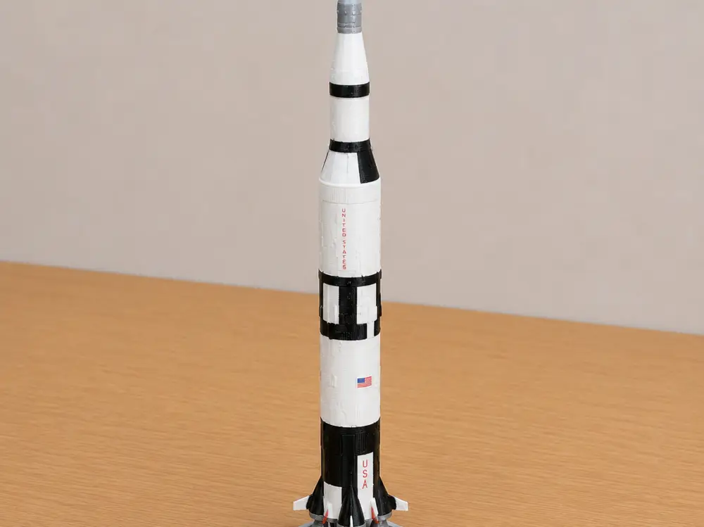 NASA Saturn V Moon Rocket Replica