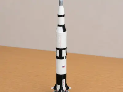 NASA Saturn V Moon Rocket Replica