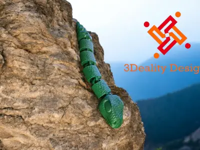 Articulated rattle snake