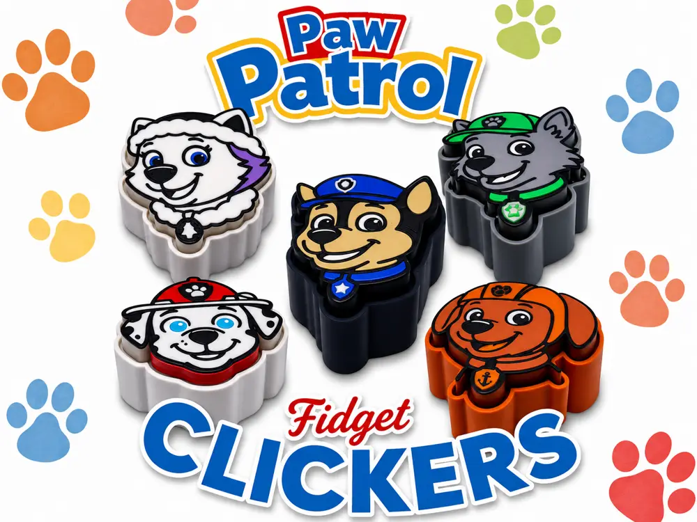 Paw Patrol Fidget Clickers 1