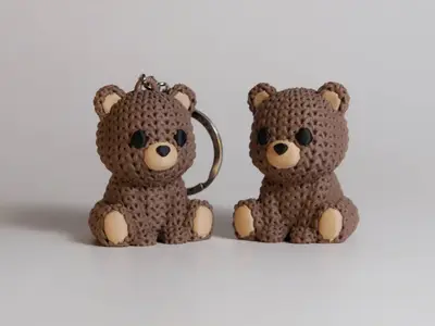 Knitted Teddy Bear