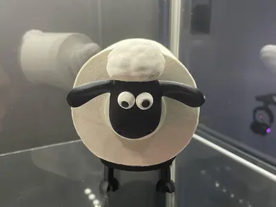 Shaun das Schaf Toilettenrollenhalter