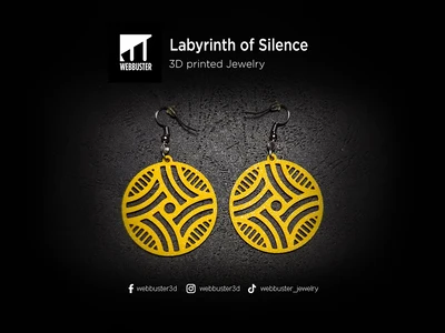 Labyrinth of Silence Earrings
