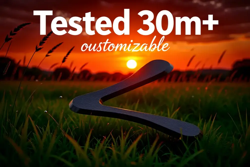 Boomerang 30m range