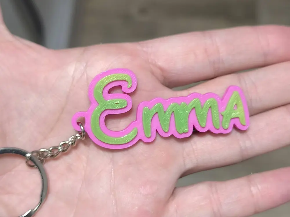 Llavero de Emma al estilo Disney