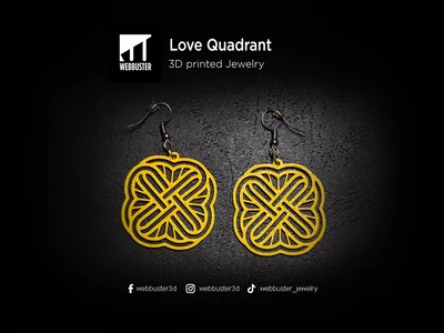 Love Quadrant Earrings