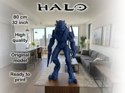 Halo elite Covenant Home decoration sculptures